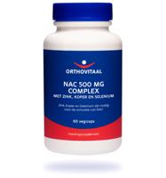 OrthoVitaal NAC 500mg complex 60 Vegetarische capsules - thumbnail