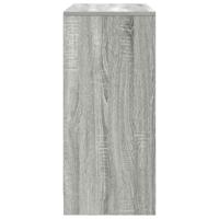 Dressoir met lade 80x34x76 cm spaanplaat grijs sonoma - thumbnail