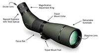 Vortex Viper HD 20-60x85 Spotting Scope Recht - thumbnail
