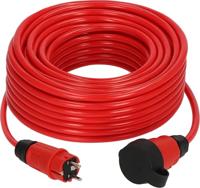 Brennenstuhl Professional Verlengkabel | VQ 2200 | IP44 | 25m | rood | H07BQ-F 3G2,5 - 9162250210 - thumbnail
