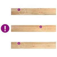 VidaXL Vensterbanken 2 st onbehandeld 100x15x2 cm massief eikenhout - thumbnail