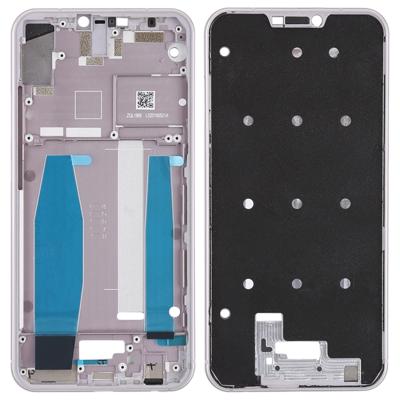Front behuizing LCD-frame bezel voor ASUS Zenfone 5 ZE620KL (zilver)