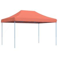 Partytent inklapbaar pop-up 410x279x315 cm terracotta - thumbnail