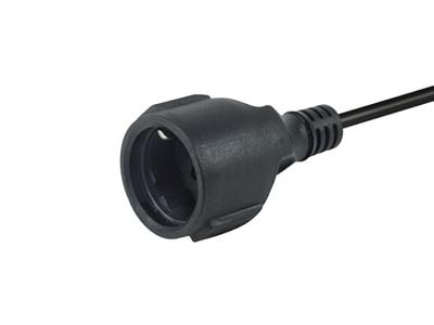 Equip 112182 electriciteitssnoer Zwart 5 m CEE7/7 CEE7/3