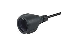 Equip 112182 electriciteitssnoer Zwart 5 m CEE7/7 CEE7/3 - thumbnail