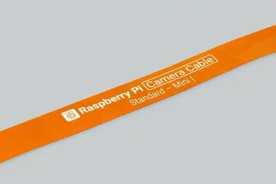 Raspberry Pi® RASP DIS FPC 20 Display-kabel Raspberry Pi® [1x DSI (display) - 1x DSI (display)] 0.20 m Oranje