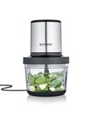 Severin KM 3867 Hakmachine 400 W Zwart (mat), RVS (geborsteld), Glas - thumbnail