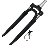 Suntour voorvork 28" sf14 ncx disc 1.5 >1-1/8" pm met remote lockout mat zwart - thumbnail