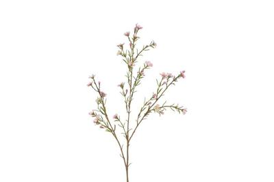 Decostar zijdebloem van wax tamara 78 cm roze