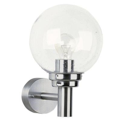 Albert Buitenlamp bol lampGlobe Clear RVS - 20cm - 690226