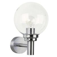 Albert Buitenlamp bol lampGlobe Clear RVS - 20cm - 690226 - thumbnail