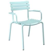 Houe Alua Dining tuinstoel met arm Ice Blue - thumbnail