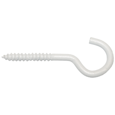 pgb-Europe PGB-FASTENERS | Schroefhaak Ø 2,15x20x10 st/epoxy wit 0000SH071021500103