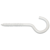 pgb-Europe PGB-FASTENERS | Schroefhaak Ø 2,15x20x10 st/epoxy wit 0000SH071021500103 - thumbnail