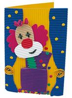 Folia golfkarton ft 25 x 35 cm, pak met 10 vellen, geassorteerde kleuren - thumbnail