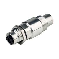 Weidmüller 2731010000 Wanddoorvoering M12 Aantal polen (sensoren): 8 1 stuk(s) - thumbnail