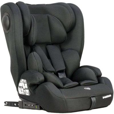 Convertibel autostoeltje - BAMBISOL - AY575N - Groep 1/2/3 - I-Size - Isofix - Verkleiner - Zwart