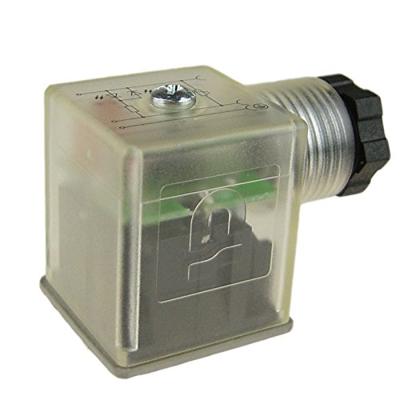 Precon A-11473-0101 Stekker vierkant vd led/var 24VDC red IP65