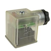 Precon A-11473-0101 Stekker vierkant vd led/var 24VDC red IP65 - thumbnail