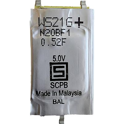 Schurter 3-153-432 Super-Cap condensator (l x b x h) 42 x 17 x 3.9 mm 1 stuk(s)