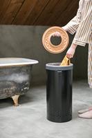 Brabantia Wasbox - 35 liter - kurkendeksel - uitneembare waszak - zwart 120008 - thumbnail