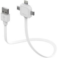 Allocacoc Kabel, Kunststof, Wit - thumbnail