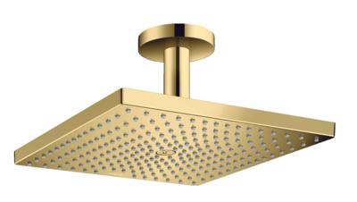 Hoofddouche HansGrohe Raindance E 300 1jet Plafondbevestiging Gepolijst Goud Hoofddouche HansGrohe Raindance E 300 1jet Plafondbevestiging Gepolijst Goud