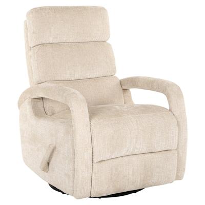 Richmond Verstelbare Draaifauteuil 'Denvi' Chenille, kleur Beige