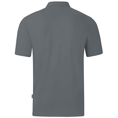 JAKO C6321 Polo Organic Stretch - Steengrijs - 5XL