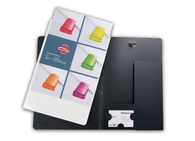 Offertemap Oxford A4 met insteektas 2 kleppen 0.5mm PP wit | 10 stuks Offertemap Oxford A4 met insteektas 2 kleppen 0.5mm PP wit | 10 stuks