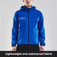 Craft 1905984 Jacket Rain M - Club Cobolt/Black - M - thumbnail