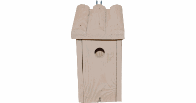 Mezenkast buiten wit ribdak Gebr. de Boon - Gebr de boon