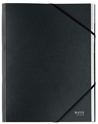 Sorteermap leitz recycle 12-tabs zwart | 4 stuks