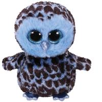 Ty Plush - Beanie Boos - Yago the Blue Owl (Medium) (TY37267) - thumbnail