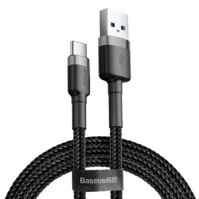 Baseus CATKLF-CG1 USB-kabel 2 m USB A USB C Zwart, Grijs