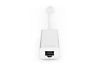 Digitus DA-70250-1 interface hub USB 3.2 Gen 1 (3.1 Gen 1) Type-A 1000 Mbit/s Zilver, Wit - thumbnail