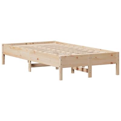 Bedframe zonder matras massief grenenhout 160x200 cm