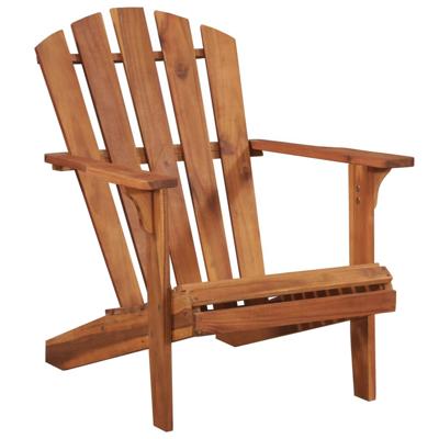 VidaXL Tuinstoel adirondack massief acaciahout