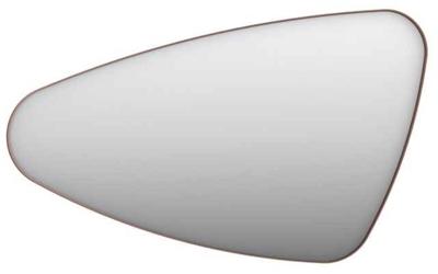 Ben Nature organische spiegel 100x60cm links geborsteld koper Ben Nature organische spiegel 100x60cm links geborsteld koper