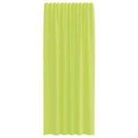Gordijnen voile met roedezakken 2 st appelgroen - thumbnail