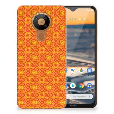 Nokia 5.3 | TPU bumper | Batik Oranje Nokia 5.3 | TPU bumper | Batik Oranje