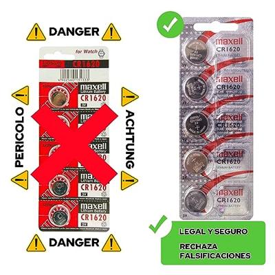 Maxell knoopcel coin cell cr1620