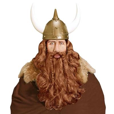 Vikingspruik met baard en snor