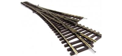 H0 Roco RocoLine (zonder ballastbed) 42454 Driewegwissel 287.5 mm 1 stuk(s)
