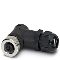 Phoenix Contact 1556812 Sensor/actuator connector, niet geassembleerd M12 Aantal polen (sensoren): 5 Bus, haaks 1 stuk(s) - thumbnail