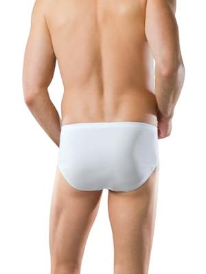 3-pack heren mini slips - Essentials - Lage heren onderbroeken biologisch katoen - Stoffen band