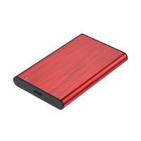 Hard drive hoes Aisens ASE-2525RED Rood 2,5" - thumbnail