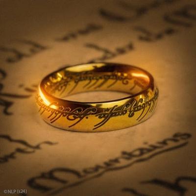 Lord of the Rings Necklace with Pendant The one Ring Lord of the Rings Necklace with Pendant The one Ring