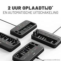 Absina 301003 Snellader NiMH, NiCd 9 V (blok), AAA (potlood), AA (penlite) - thumbnail