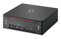 Fujitsu ESPRIMO Q958 Intel® 8de generatie Core™ i5 i5-8500T 8 GB DDR4-SDRAM 256 GB SSD mini PC Zwart, Rood Windows 10 Pro - thumbnail